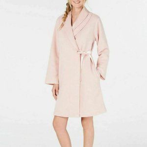 Charter Club Womens Robe L Pink Layered Cozy NWT